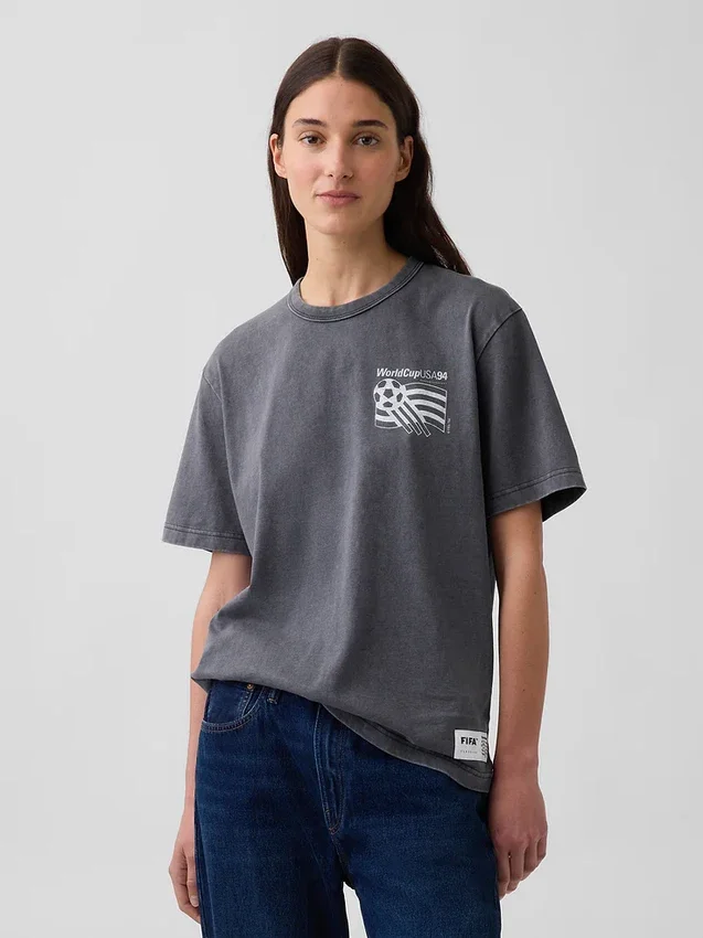 FIFA World Cup™ T-shirt med grafiskt tryck i avslappnad passform