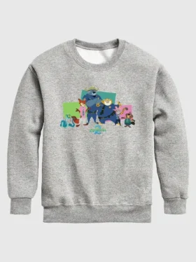 Fleecetröja för småbarn med karaktärer från Disney Zootopia