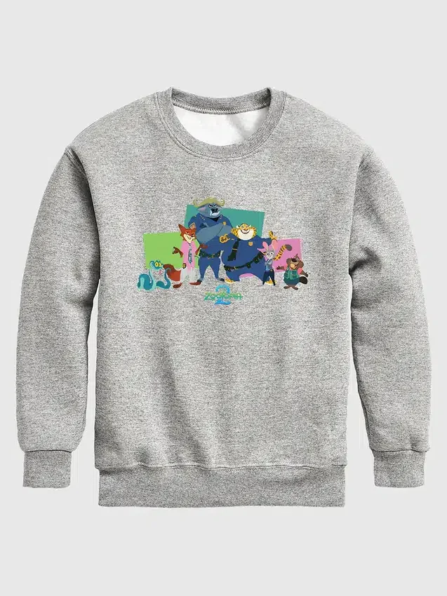 Fleecetröja för småbarn med karaktärer från Disney Zootopia
