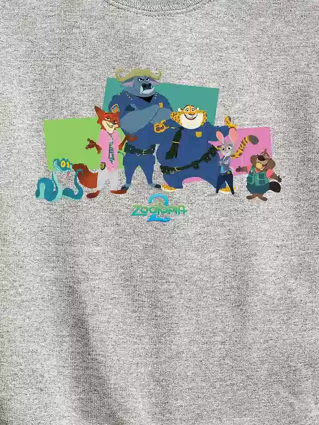 Fleecetröja för småbarn med karaktärer från Disney Zootopia