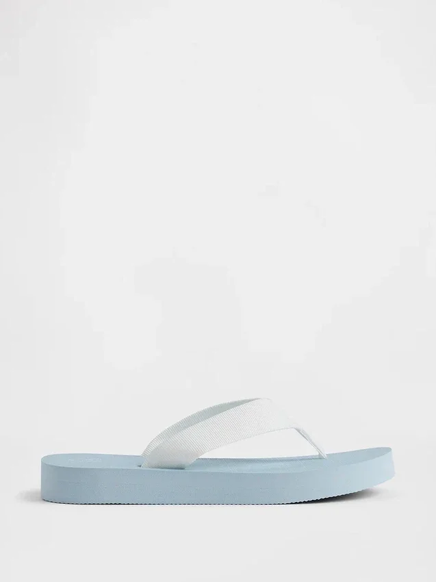 Flip-flops i canvas för barn