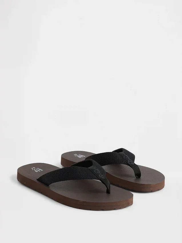 Flip-flops i canvas för barn