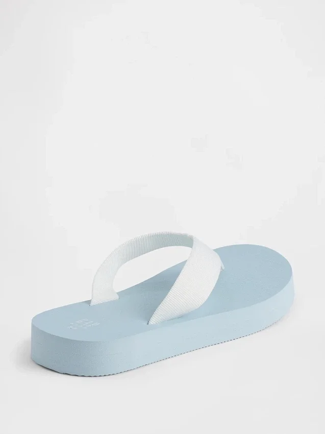 Flip-flops i canvas för barn