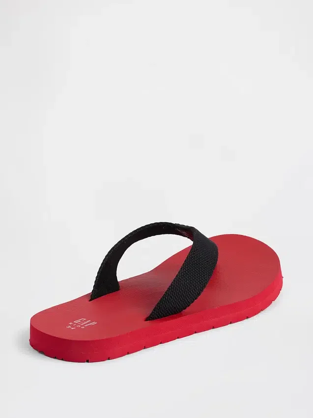 Flip-flops i canvas för barn