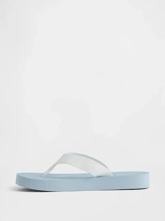 Flip-flops i canvas för barn