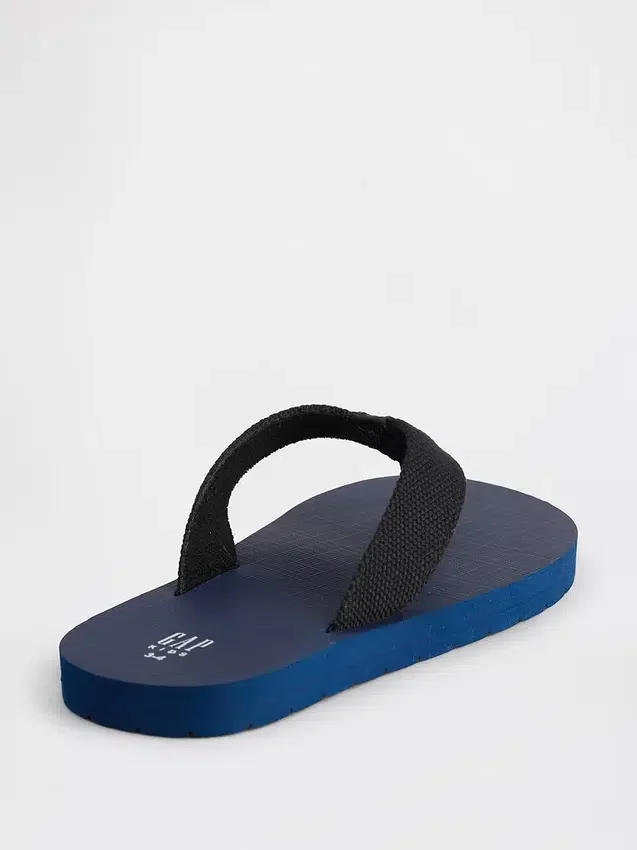 Flip-flops i canvas för barn