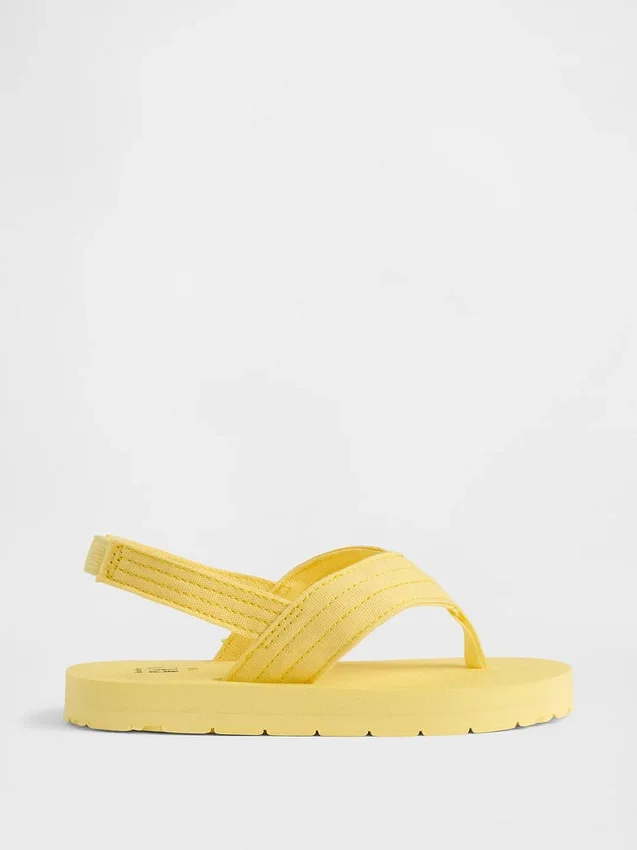 Flip-flops i canvas för småbarn