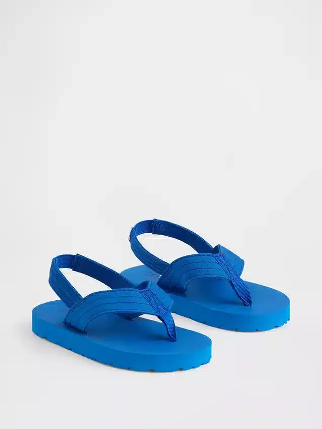 Flip-flops i canvas för småbarn