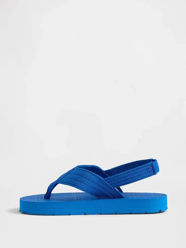 Flip-flops i canvas för småbarn