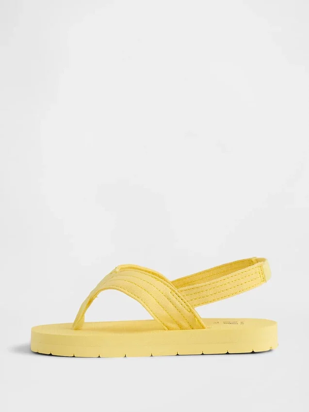 Flip-flops i canvas för småbarn