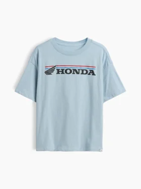 Formel 1-T-shirt i oversized-modell med tryck för barn
