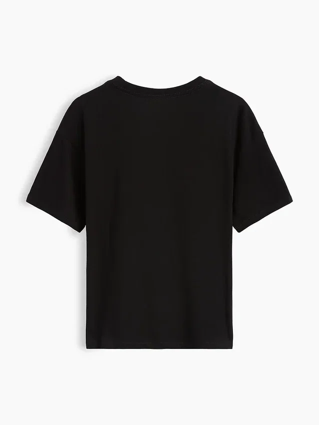Formel 1-T-shirt i oversized-modell med tryck för barn