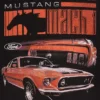 Formel 1-T-shirt i oversized-modell med tryck för barn