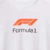 Formel 1-T-shirt i oversized-modell med tryck för barn