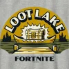 Fortnite Loot Lake-T-shirt med tryck för barn