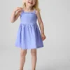 Förklädesklänning i blandmaterial för Baby & Småbarn