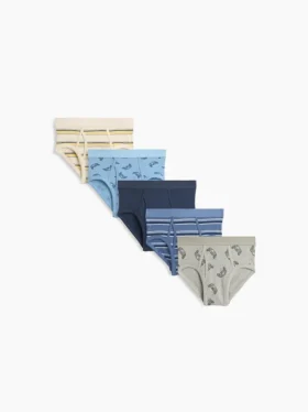 Gaming-kalsonger i ekologisk stretchbomull för barn (5-pack)