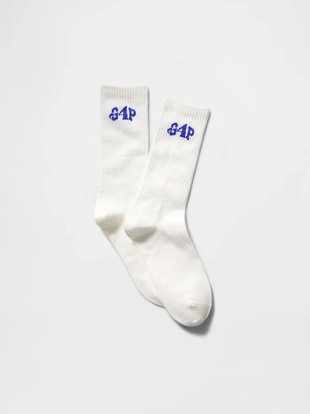 Gap × Awake Ny Logo Crew Strumpor