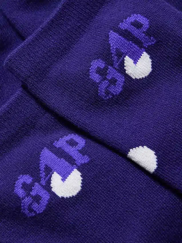 Gap × Awake Ny-logotyp, prickiga strumpor