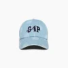 GAP × Awake Ny prickig baseballkeps i denim