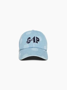 GAP × Awake Ny prickig baseballkeps i denim