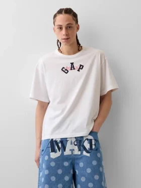 Gap × Awake Ny T-shirt med avslappnad logotyp