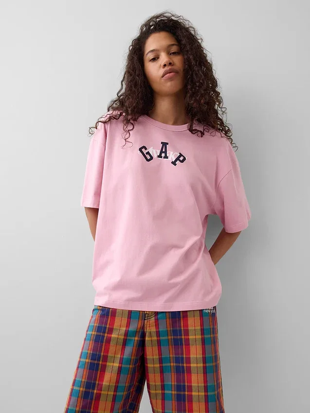 Gap × Awake Ny T-shirt med avslappnad logotyp