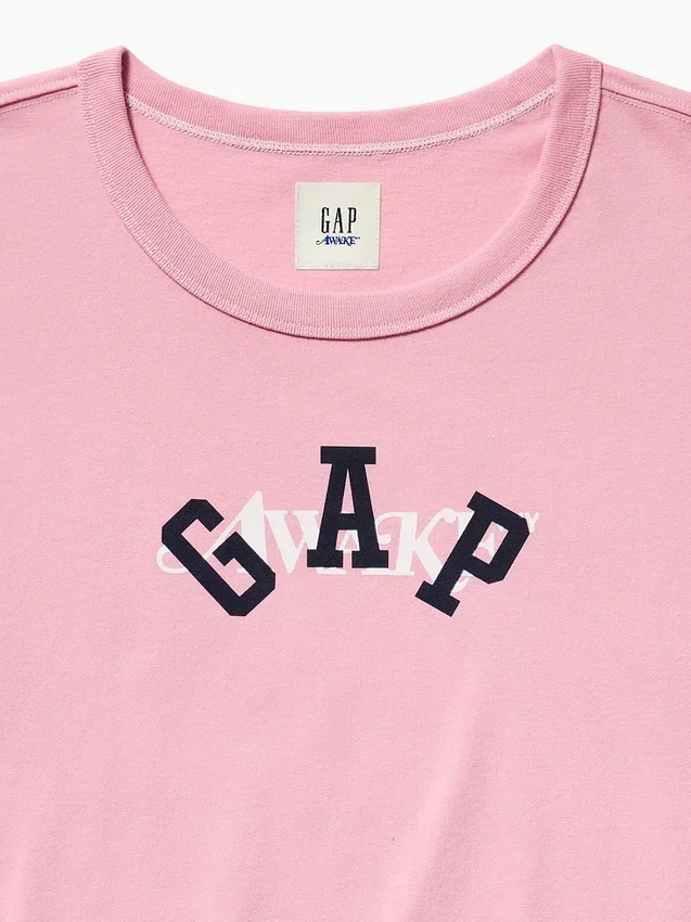 Gap × Awake Ny T-shirt med avslappnad logotyp