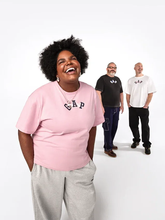 Gap × Awake Ny T-shirt med avslappnad logotyp