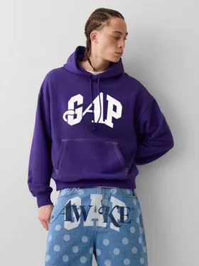 Gap × Awake Ny tjock hoodie i oversized-modell med logo