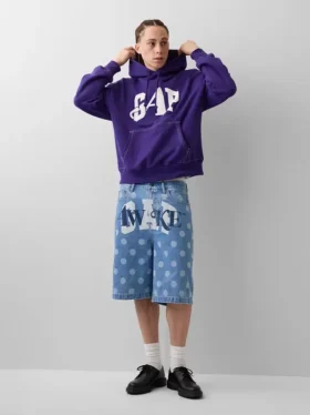 Gap × Awake Ny tjock hoodie i oversized-modell med logo