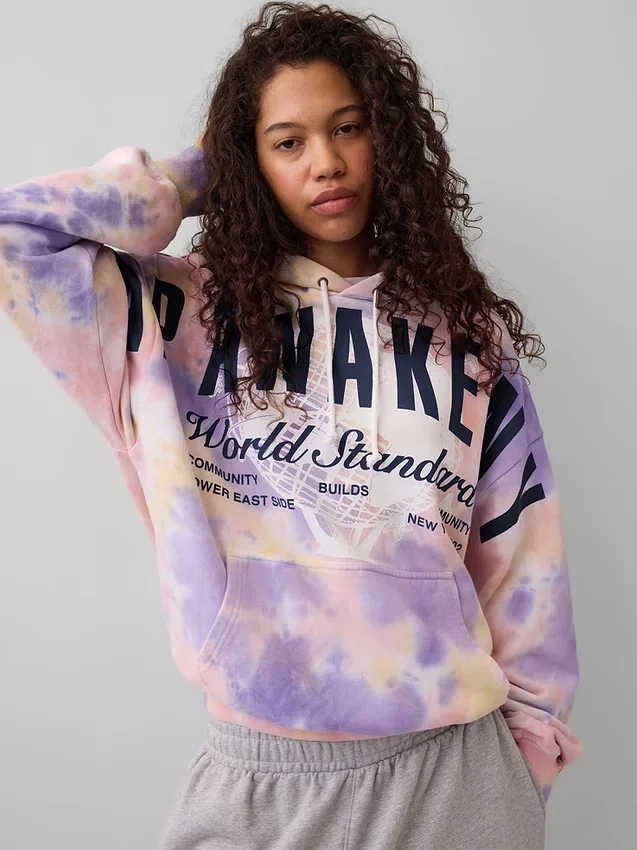Gap × Awake Ny tjock hoodie i oversized-modell med logo