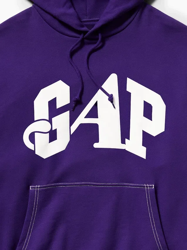 Gap × Awake Ny tjock hoodie i oversized-modell med logo