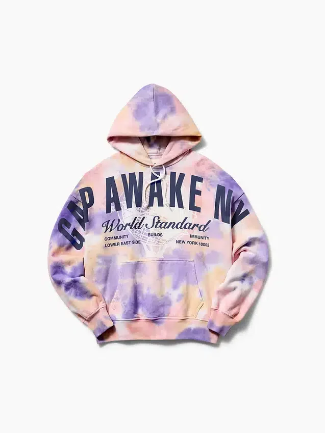 Gap × Awake Ny tjock hoodie i oversized-modell med logo