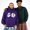 Gap × Awake Ny tjock hoodie i oversized-modell med logo