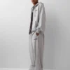 Gap × Awake Ny Tjock, oversized hoodie med logotyp och dragkedja