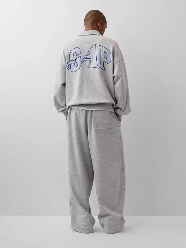 GAP × Awake Ny Tjock, oversized tröja med kvartslås