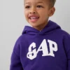 GAP × Awake Ny Vintagesoft-hoodie med logotyp för småbarn