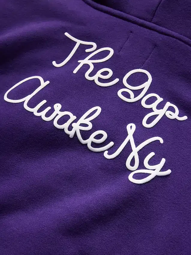 GAP × Awake Ny Vintagesoft-hoodie med logotyp för småbarn