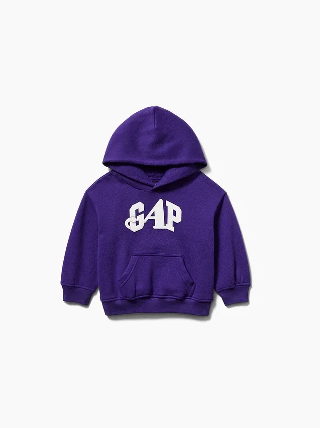 GAP × Awake Ny Vintagesoft-hoodie med logotyp för småbarn