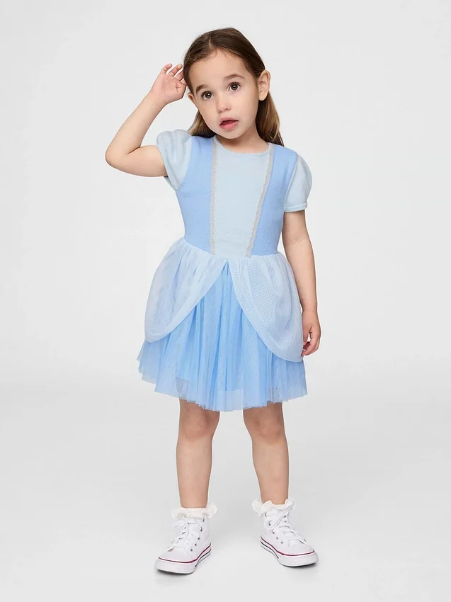 GAP × Disney Baby Cinderella-klänning i tyll