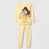 GAP × Disney Baby pyjamas-set i ekologisk borstad bomull med prinsessmotiv