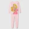 GAP × Disney Baby pyjamas-set i ekologisk borstad bomull med prinsessmotiv