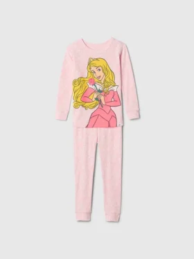 GAP × Disney Baby pyjamas-set i ekologisk borstad bomull med prinsessmotiv