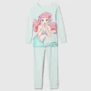 GAP × Disney Baby pyjamas-set i ekologisk borstad bomull med prinsessmotiv