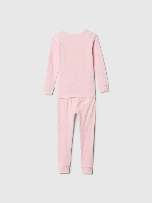 GAP × Disney Baby pyjamas-set i ekologisk borstad bomull med prinsessmotiv