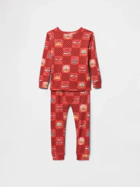 GAP × Disney Baby & Småbarn Cars pyjamas-set i ekologisk borstad bomull
