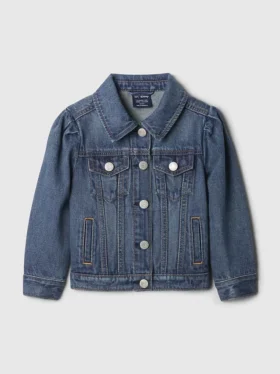 GAP × Disney Baby & Småbarn Minnie Mouse Icon-jeansjacka