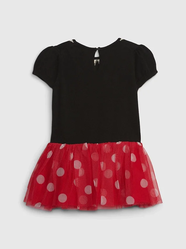 GAP × Disney Baby & Småbarn Minnie Mouse-klänning i tyll