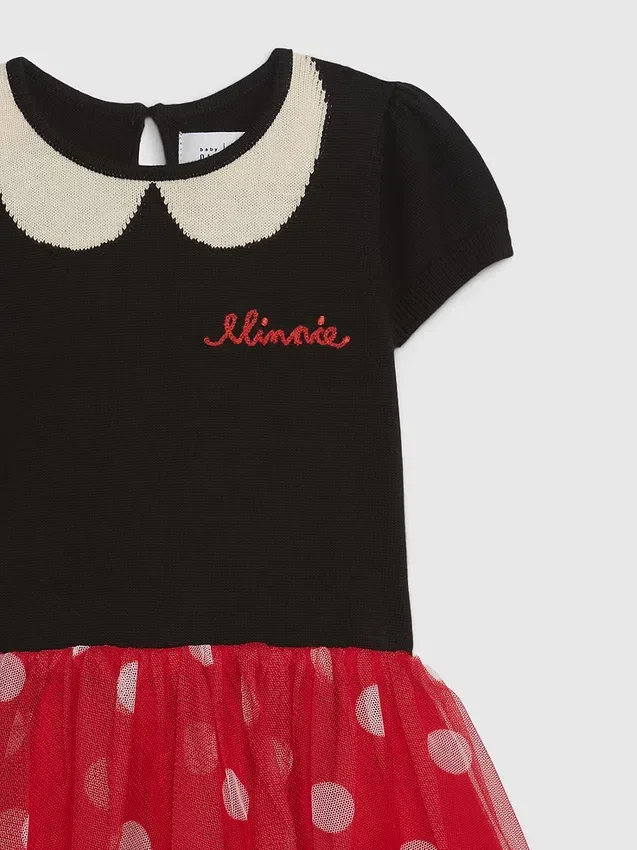 GAP × Disney Baby & Småbarn Minnie Mouse-klänning i tyll